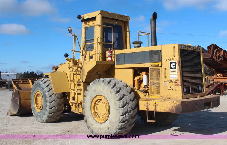 image for item I5923 1983 Caterpillar 980C wheel loader