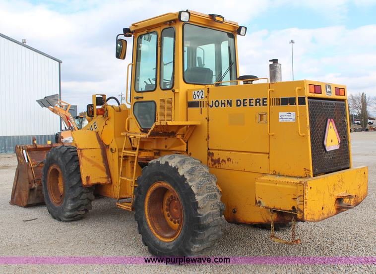 image for item I5941 1992 John Deere 544E wheel loader