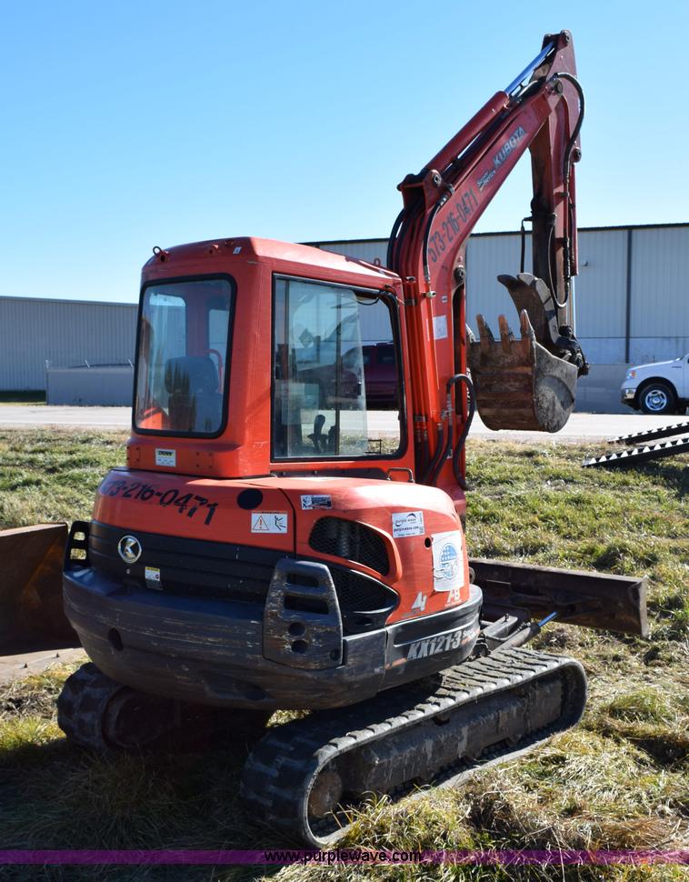 image for item I8673 2005 Kubota KX121-3SS compact excavator
