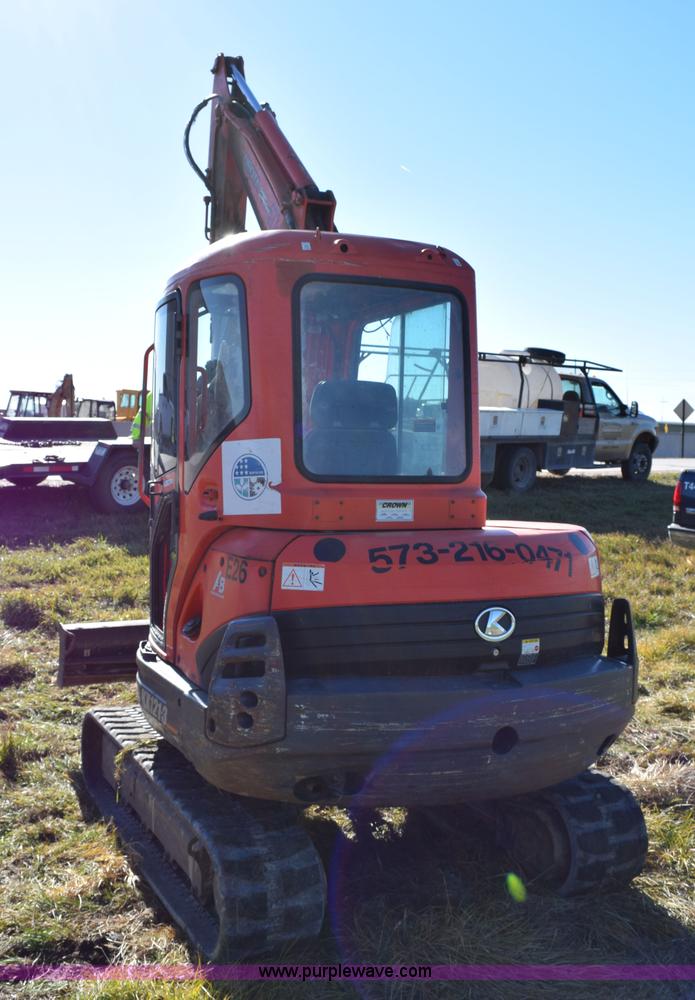 image for item I8673 2005 Kubota KX121-3SS compact excavator