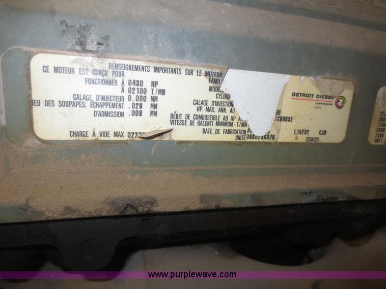 image for item BA9451 1995 Detroit Diesel Series 60 12.7L L6 diesel engine