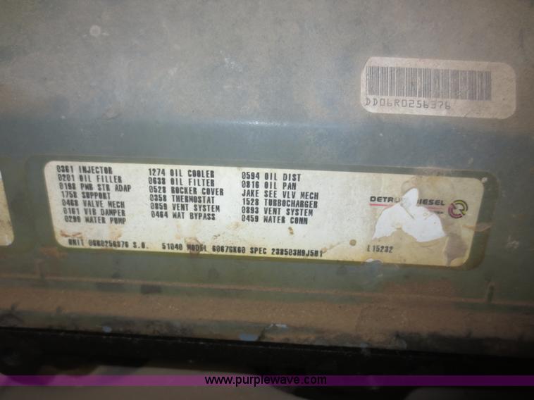 image for item BA9451 1995 Detroit Diesel Series 60 12.7L L6 diesel engine