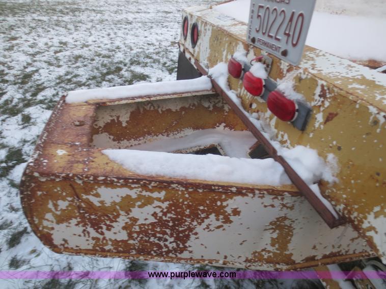 image for item BA9457 1967 Load King 202T-1 belly dump trailer