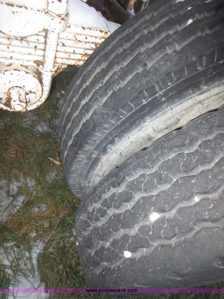 image for item BA9457 1967 Load King 202T-1 belly dump trailer