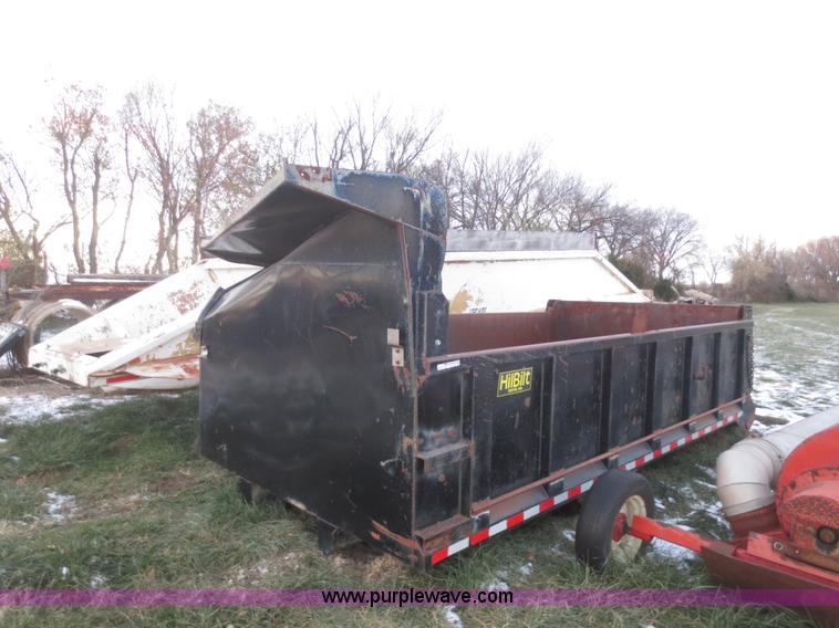 image for item BA9459 Hilbilt 16' dump truck bed
