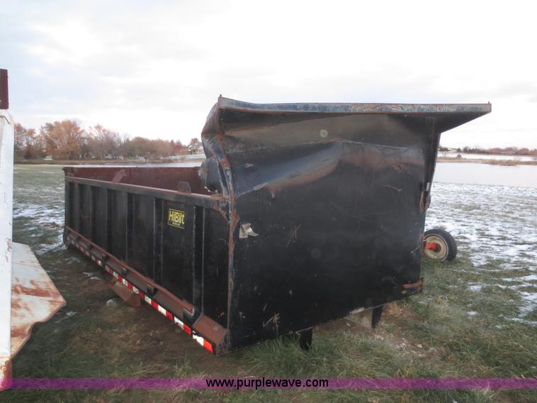 image for item BA9459 Hilbilt 16' dump truck bed