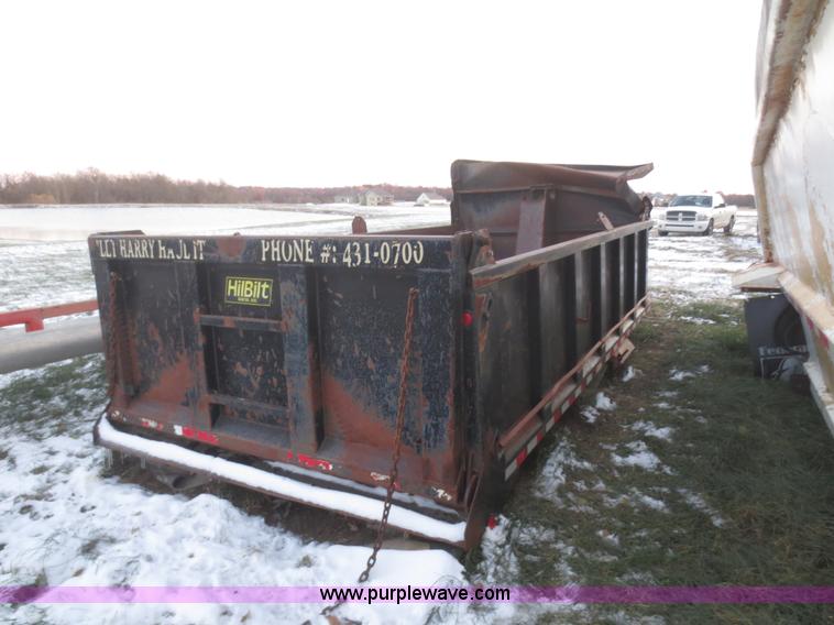 image for item BA9459 Hilbilt 16' dump truck bed