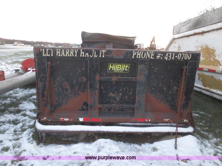 image for item BA9459 Hilbilt 16' dump truck bed
