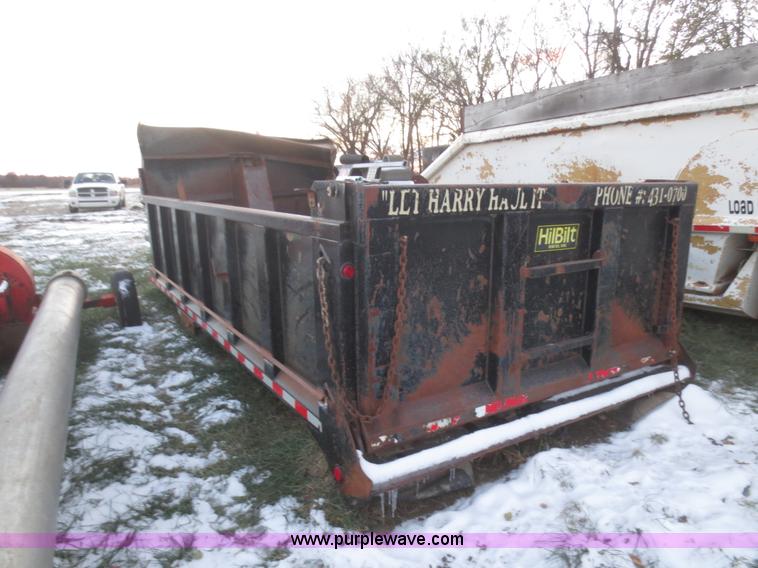 image for item BA9459 Hilbilt 16' dump truck bed