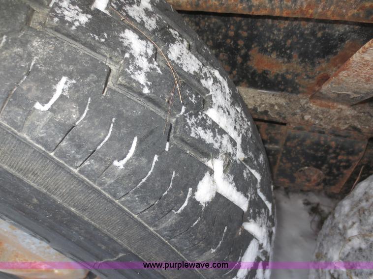 image for item BA9466 2003 shop built 18' car trailer