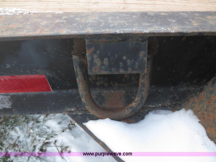 image for item BA9466 2003 shop built 18' car trailer