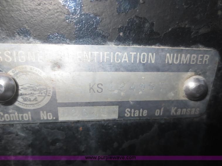 image for item BA9466 2003 shop built 18' car trailer