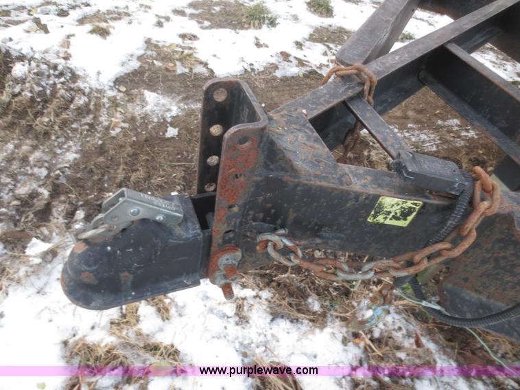 image for item BA9466 2003 shop built 18' car trailer