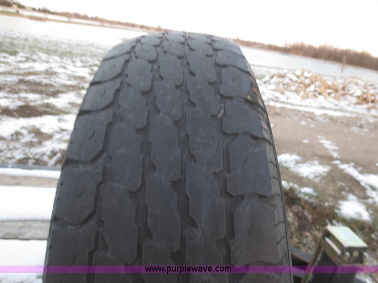 image for item BA9466 2003 shop built 18' car trailer