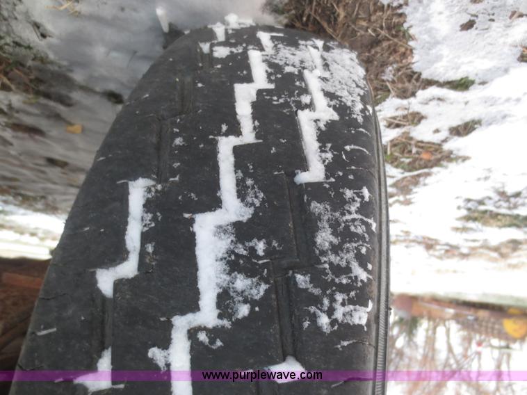 image for item BA9466 2003 shop built 18' car trailer