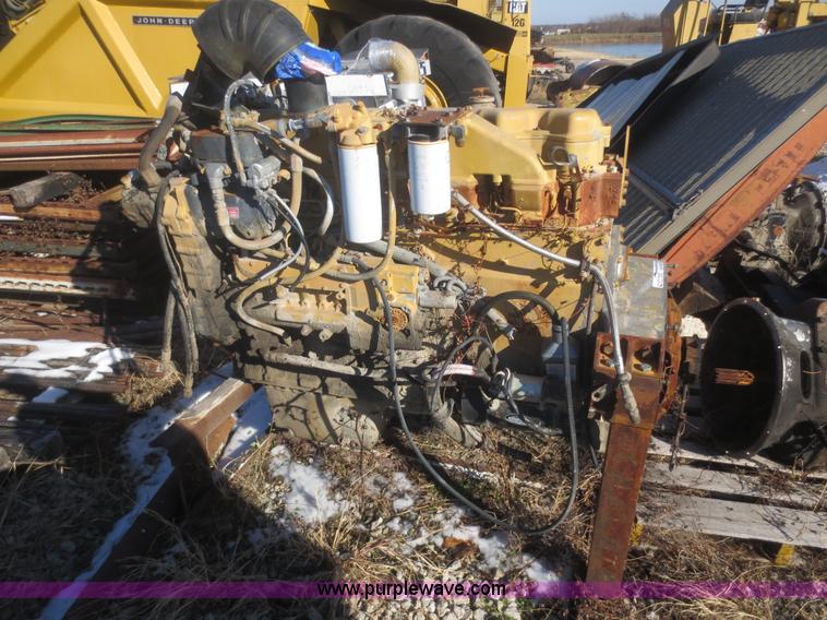 image for item BA9489 Caterpillar 3406B diesel engine