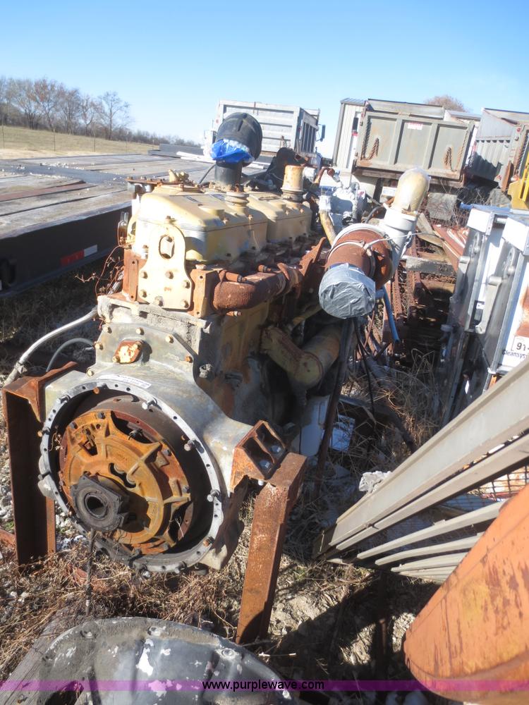 image for item BA9489 Caterpillar 3406B diesel engine