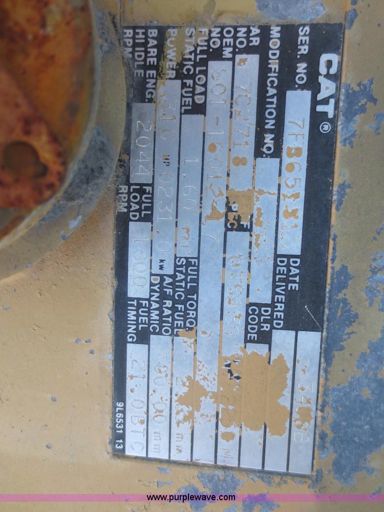 image for item BA9489 Caterpillar 3406B diesel engine