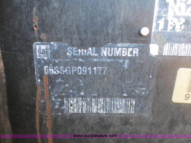 image for item BA9490 Caterpillar skid steer bucket