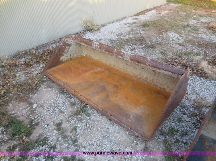 image for item BA9491 72"W skid steer bucket