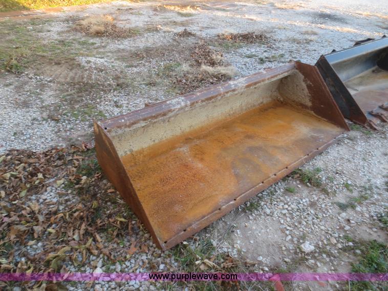 image for item BA9491 72"W skid steer bucket