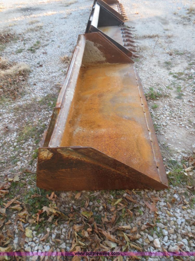image for item BA9491 72"W skid steer bucket