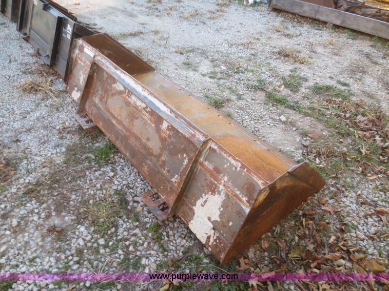 image for item BA9491 72"W skid steer bucket