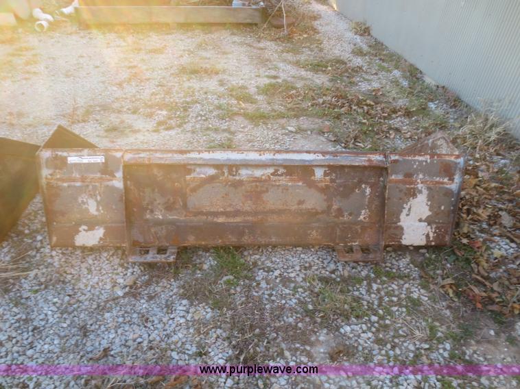 image for item BA9491 72"W skid steer bucket