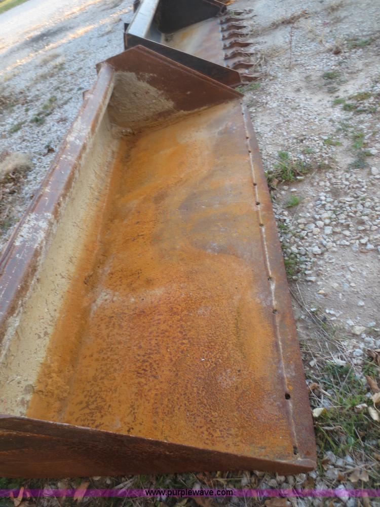 image for item BA9491 72"W skid steer bucket