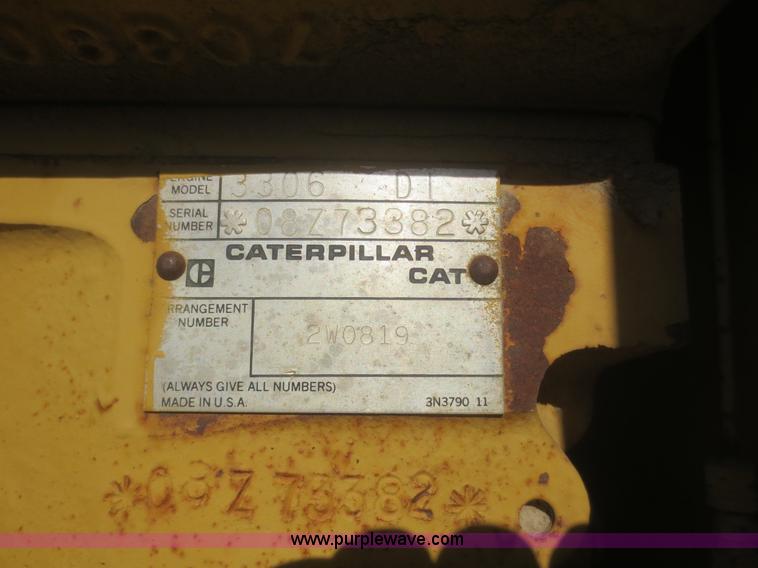 image for item D2206 1993 Caterpillar 12G articulated motor grader