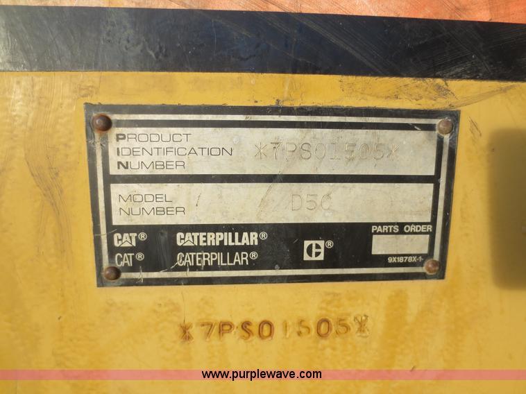image for item D2210 2001 Caterpillar D5C XL Series III dozer