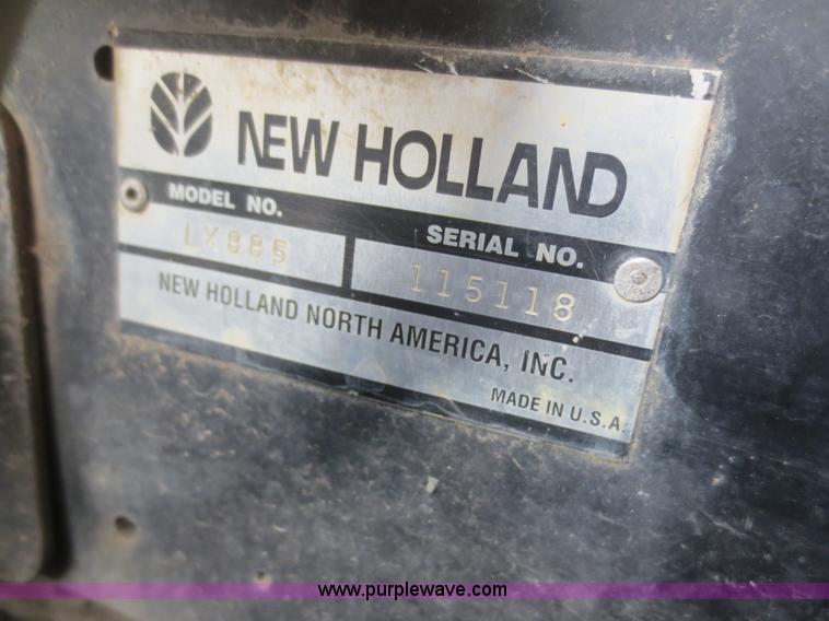 image for item D2212 1998 New Holland LX885 skid steer