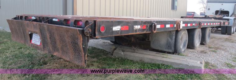 image for item D2213 2005 Towmaster T50T tilt bed equipment trailer