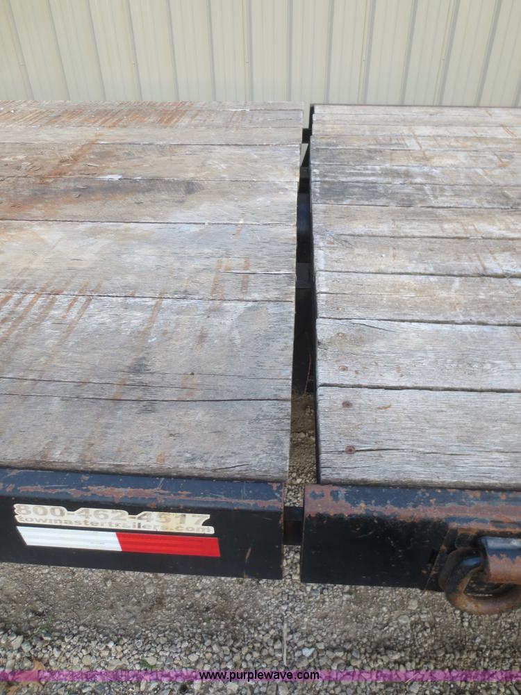 image for item D2213 2005 Towmaster T50T tilt bed equipment trailer