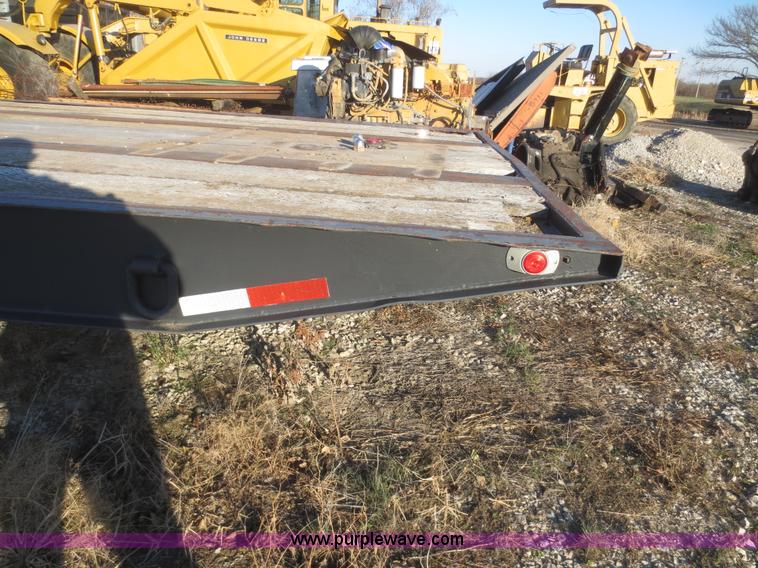 image for item I2160 1998 Overbilt tilt deck equipment trailer