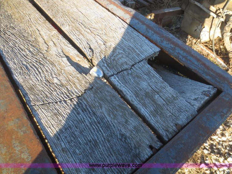 image for item I2160 1998 Overbilt tilt deck equipment trailer