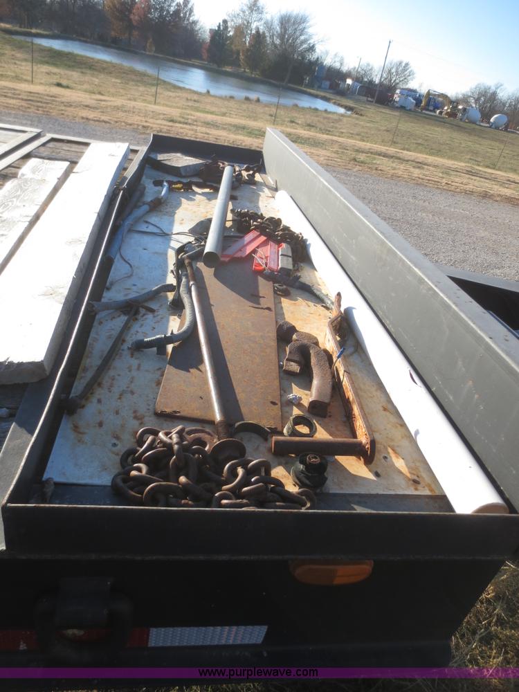 image for item I2160 1998 Overbilt tilt deck equipment trailer