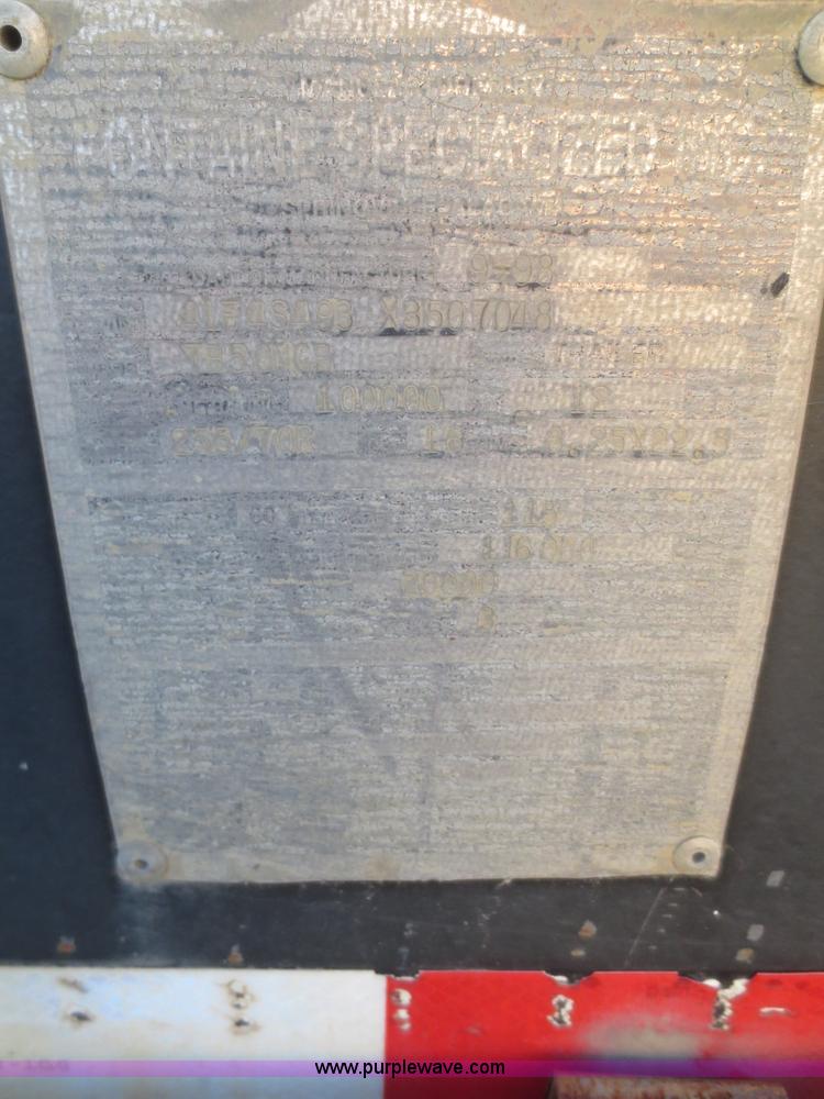 image for item I2169 1999 Fontaine Ram 50 lowboy trailer