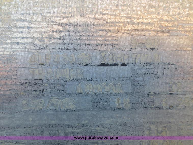 image for item I2169 1999 Fontaine Ram 50 lowboy trailer