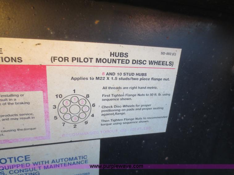 image for item I2169 1999 Fontaine Ram 50 lowboy trailer