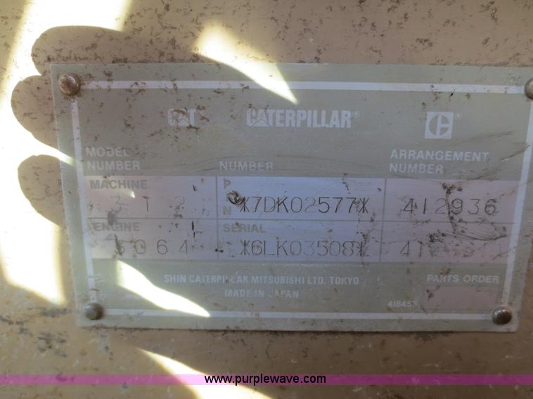 image for item I2170 1994 Caterpillar 312 excavator