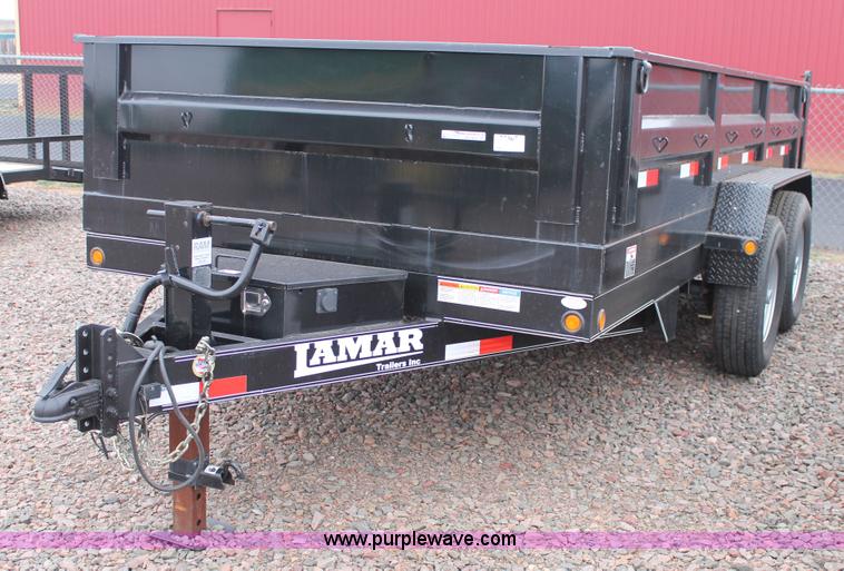 image for item AO9641 2013 Lamar dump trailer