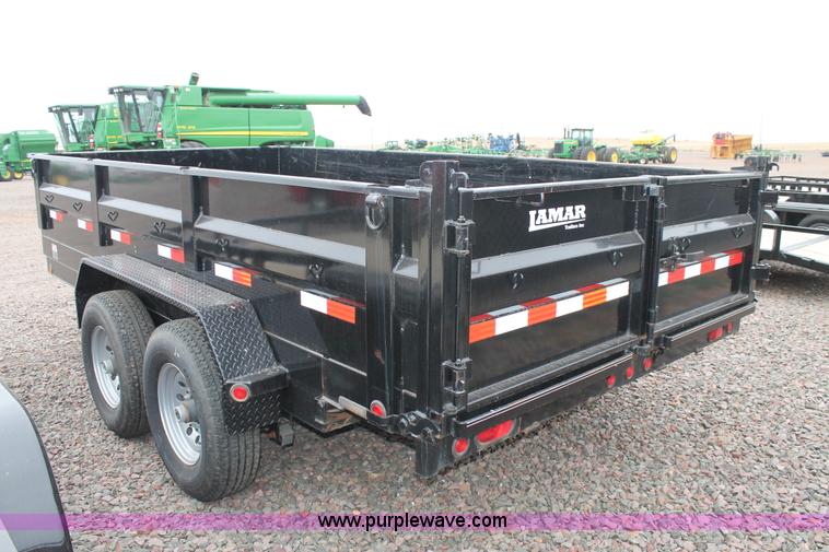 image for item AO9641 2013 Lamar dump trailer