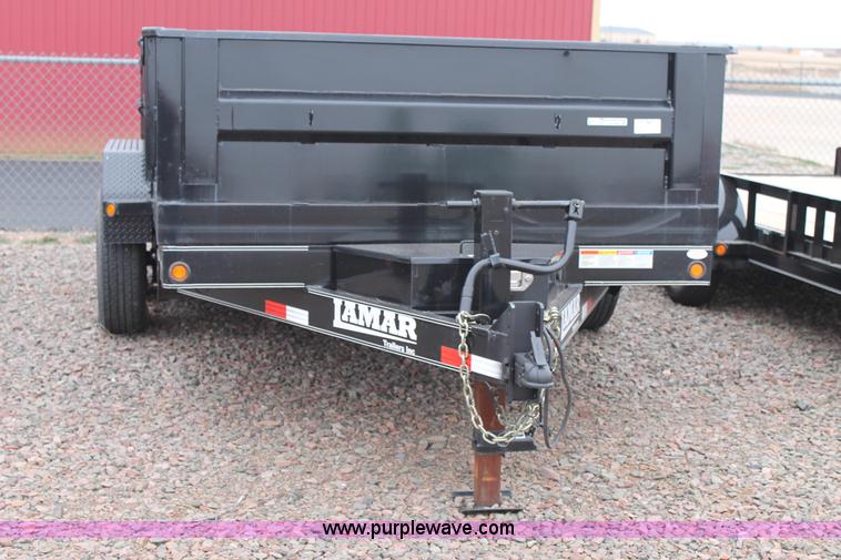 image for item AO9641 2013 Lamar dump trailer