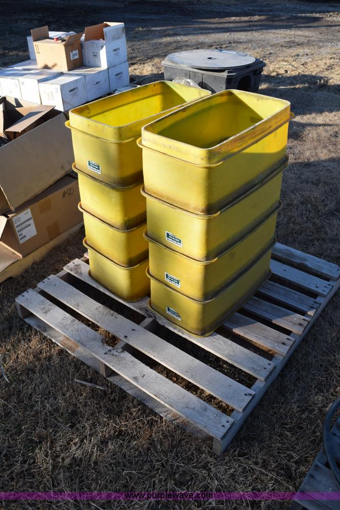 (8) John Deere seed hopper extensions in Lyons, KS Item AY9057 sold