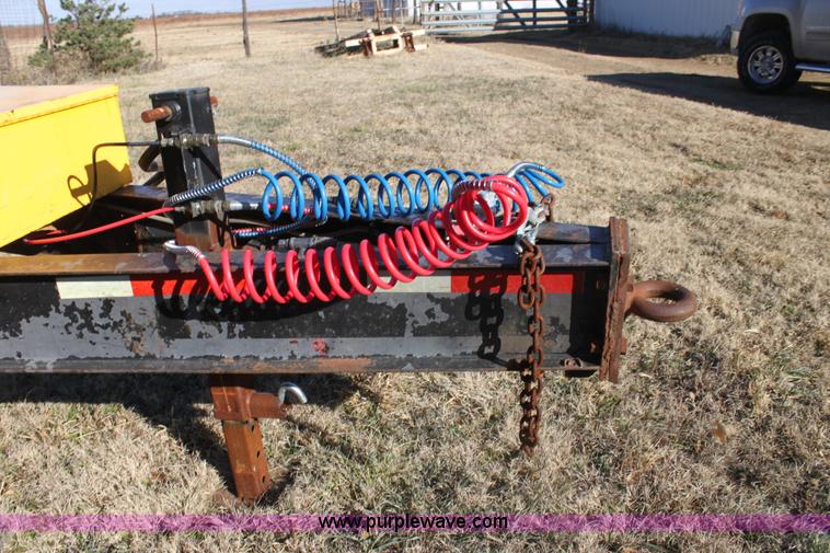 image for item D1300 2014 shop built sprayer trailer