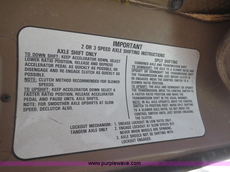 image for item D2236 1986 International S1700 flatbed dump truck