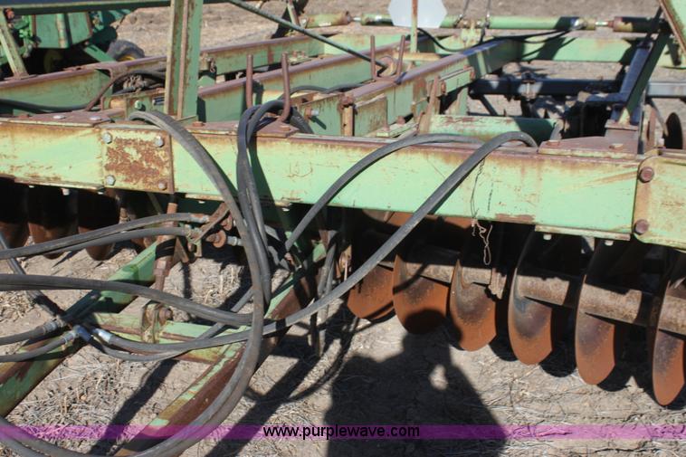 image for item F3393 John Deere T0230 double off-set disk