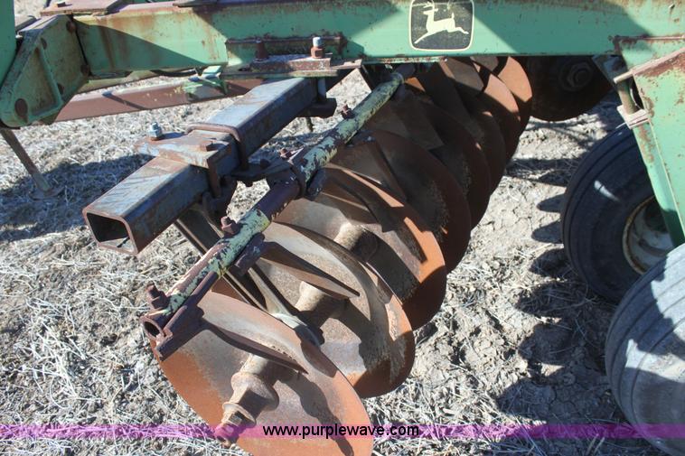 image for item F3393 John Deere T0230 double off-set disk