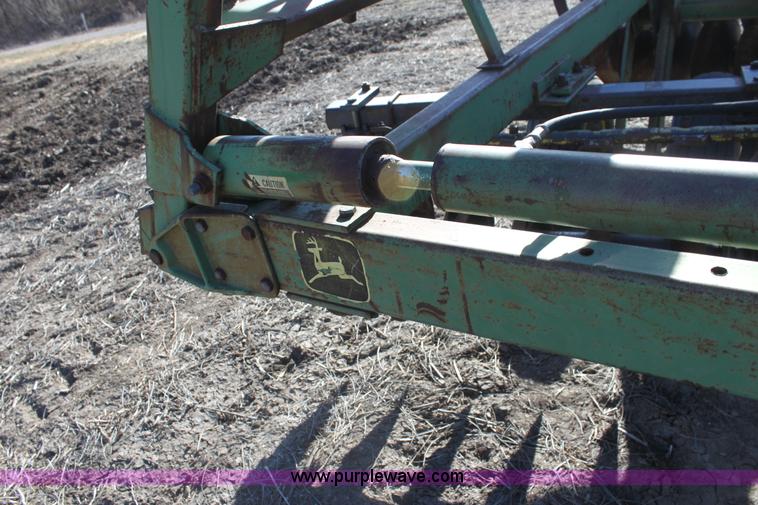 image for item F3393 John Deere T0230 double off-set disk